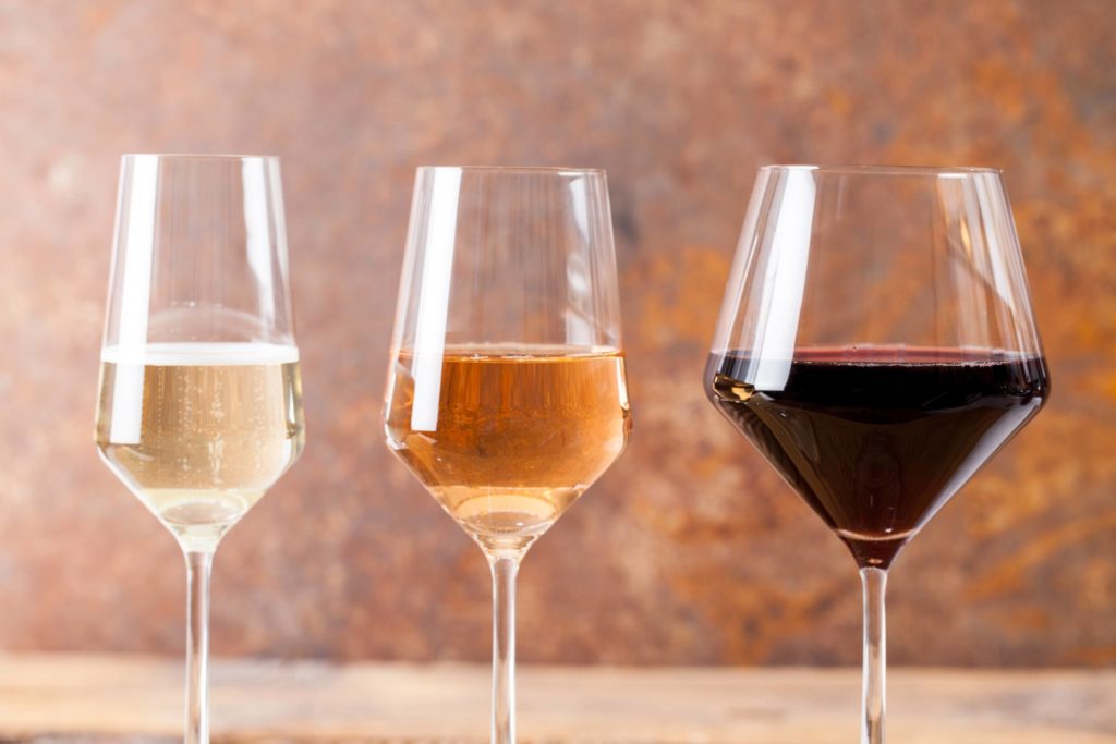 Verres a vin assemblage des vins en Coteaux d’Aix en Provence