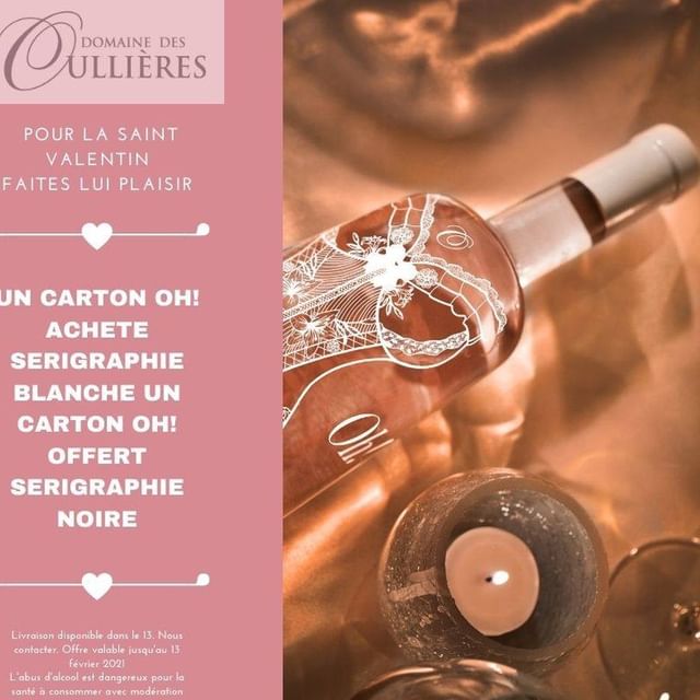 partager-bouteille-vin-saint-valentin-coteaux-aix-provence-rose-bon-wine-awarded-bougies