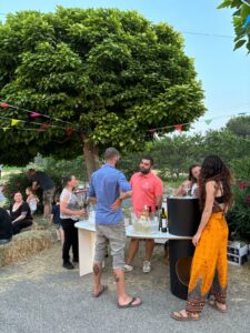 dégustation des vins du Domaine des Oullières à Lambesc